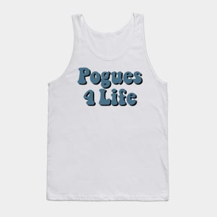 Navy Pogues 4 Life / P4L Tank Top